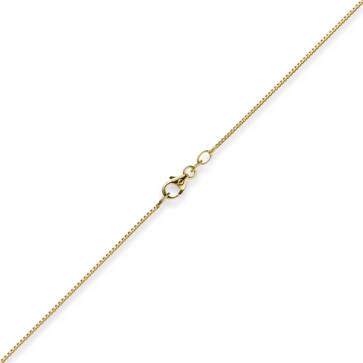 0,9mm Venezianerkette 585 Gelbgold 40cm