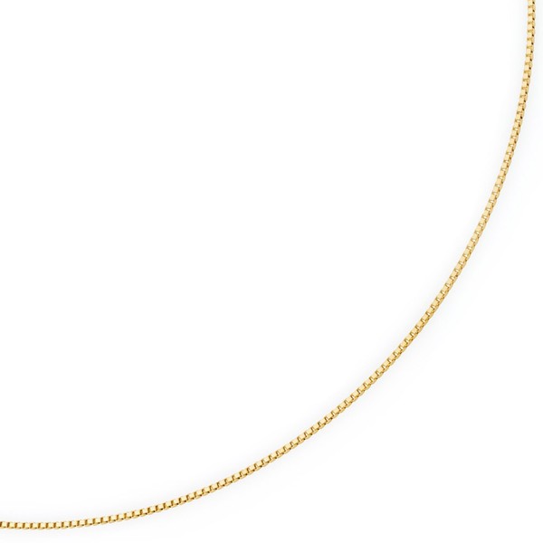 0,9mm Venezianerkette 585 Gelbgold 40cm
