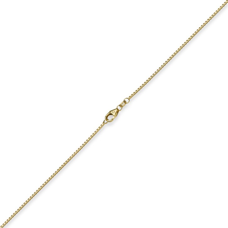 1,1mm Venezianerkette 585 Gelbgold 60cm