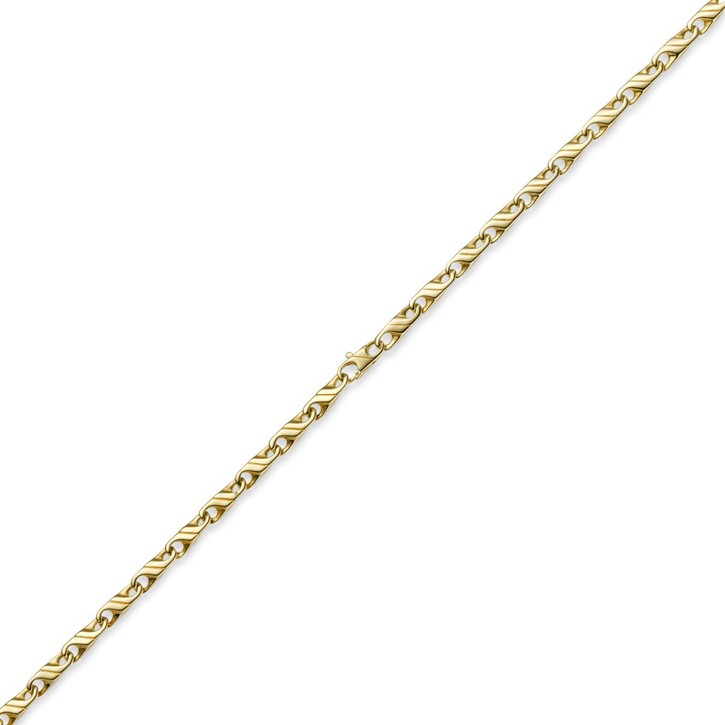 4,5mm Viktoriakette 585 Gelbgold 60cm