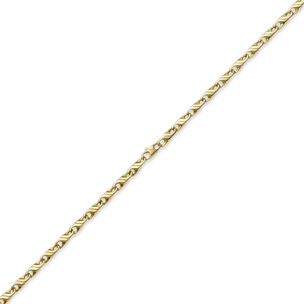 4,5mm Viktoriakette 585 Gelbgold 45cm