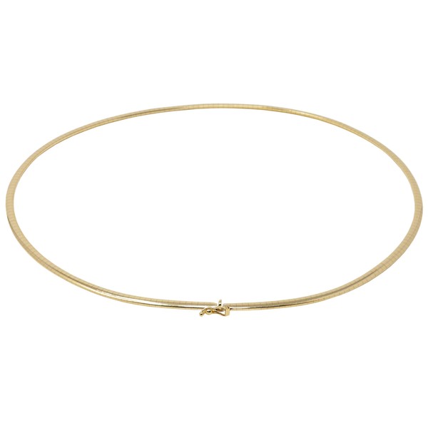 3mm Halsreif 585 Gelbgold 42cm
