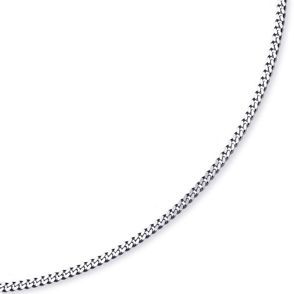 4mm Panzerarmband 585 Weißgold 21cm