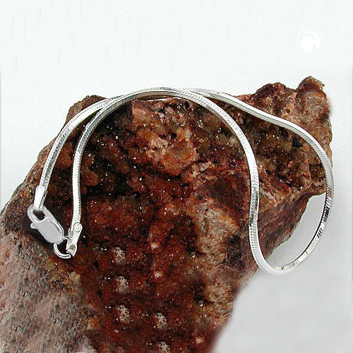 1.3mm Schlangenarmband Silber 925 19cm