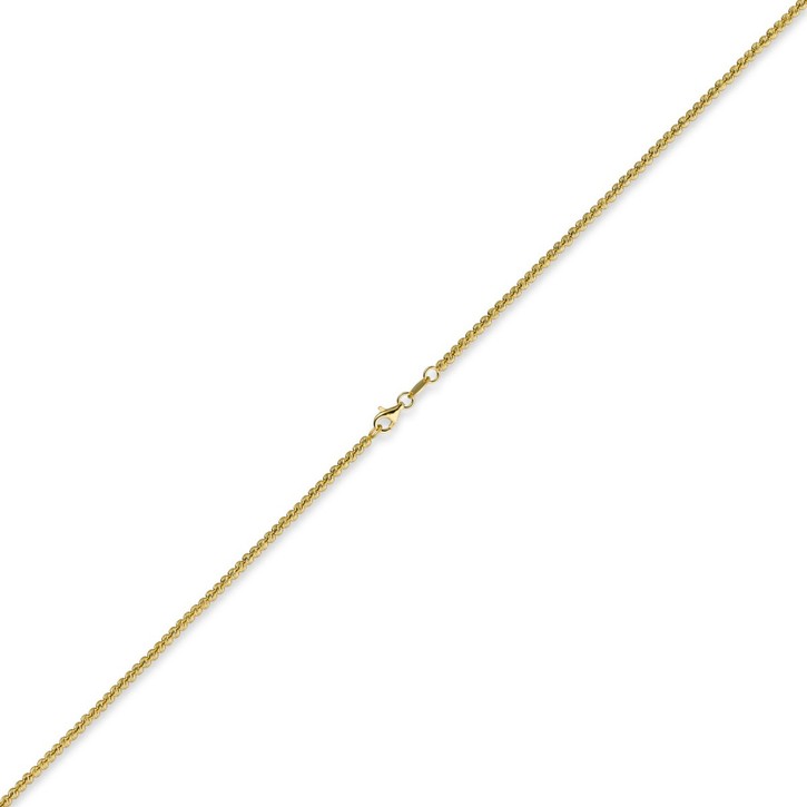 2,2mm Kugelkette 585 Gelbgold 50cm