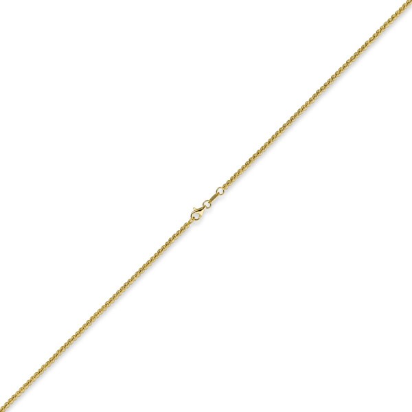2,2mm Kugelkette 585 Gelbgold 50cm