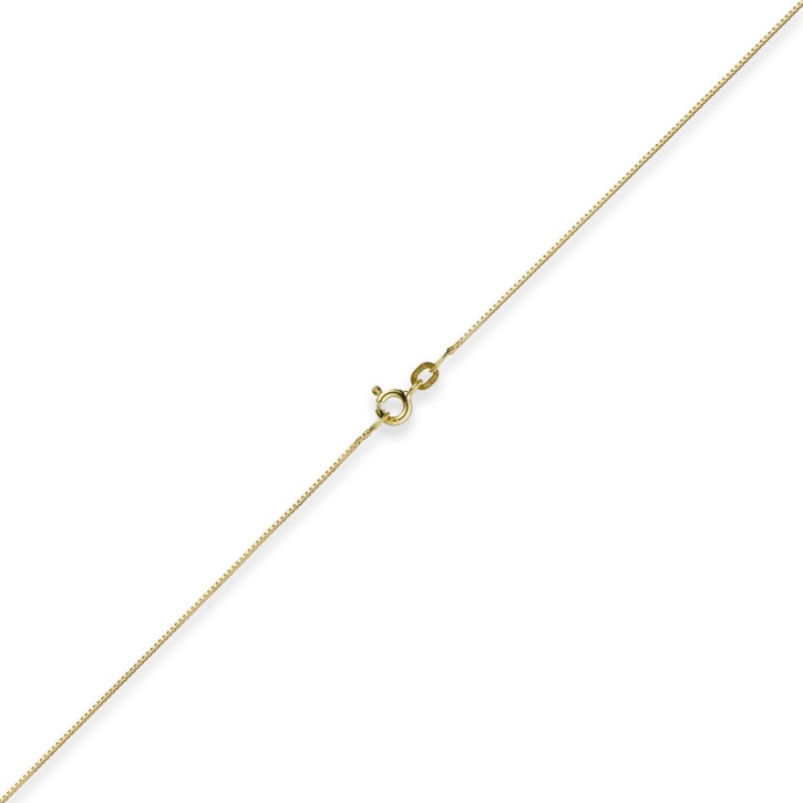 0,7mm Venezianerkette 585 Gelbgold 36cm