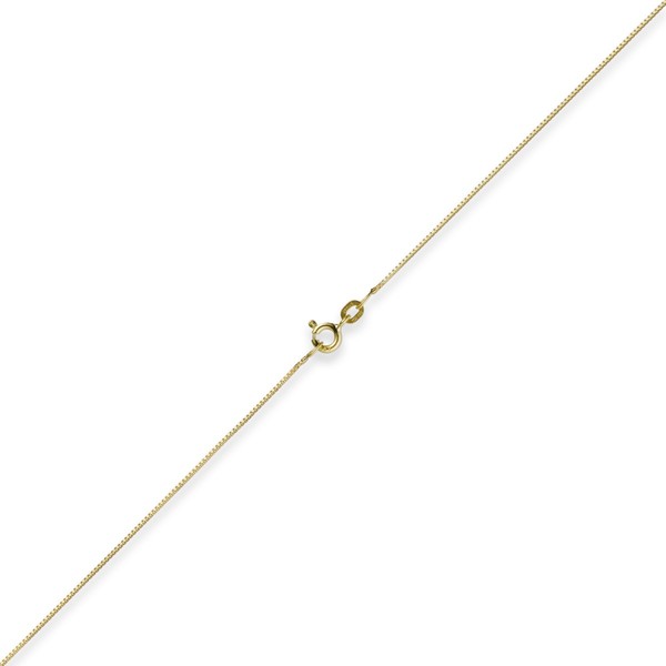 0,7mm Venezianerkette 585 Gelbgold 36cm