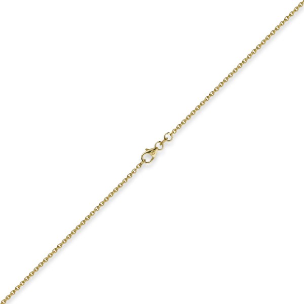 1,9mm Rund-Ankerkette 585 Gelbgold 40cm