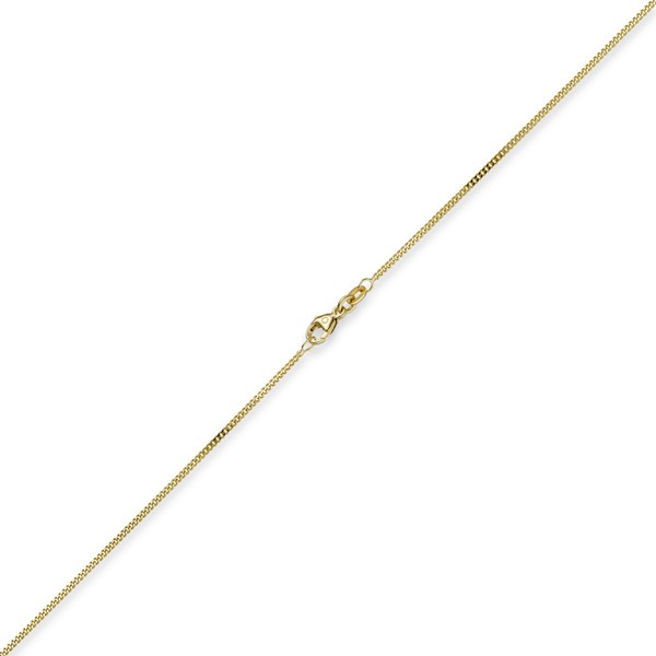 1mm Panzerkette 585 Gelbgold 42cm