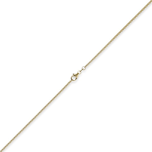 1,5mm Venezianerkette rund 585 Gelbgold 40cm