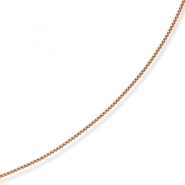 1,5mm Venezianerkette rund 585 Rotgold 38cm