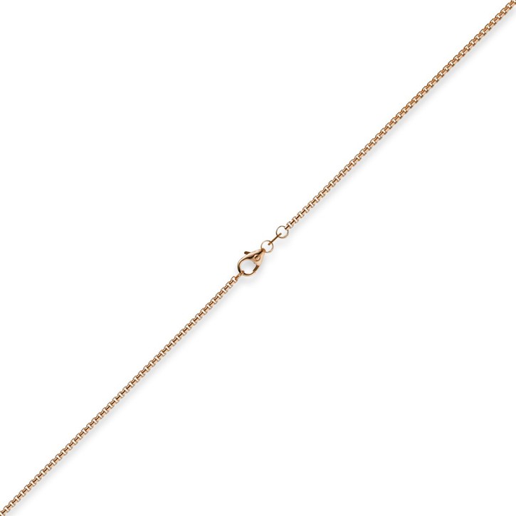 1,5mm Venezianerkette rund 585 Rotgold 45cm