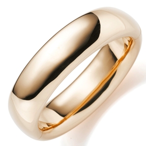 19,5mm Armreif Armband Armschmuck aus 585 Gold Rotgold glatt glänzend