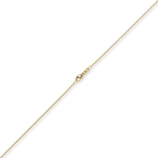 1,5mm Rund-Ankerkette aus 585 Gelbgold 90cm