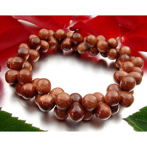 Armband aus Goldfluss dehnbar DNA-Form