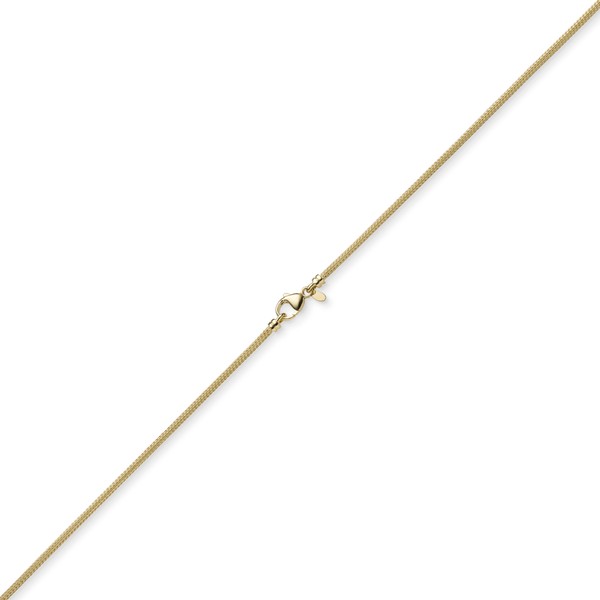 2,5mm Strickkette aus 585 Gelbgold rund 42cm