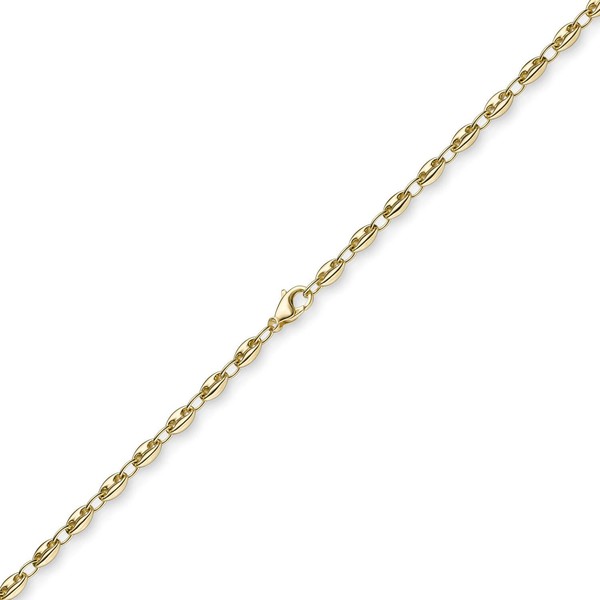 5,5mm Schiffsanker Armband aus 585 Gelbgold 21cm