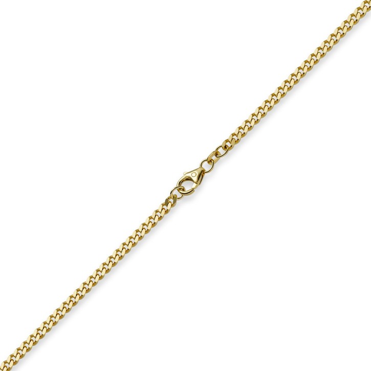 3mm Panzerkette 750 Gelbgold 60cm