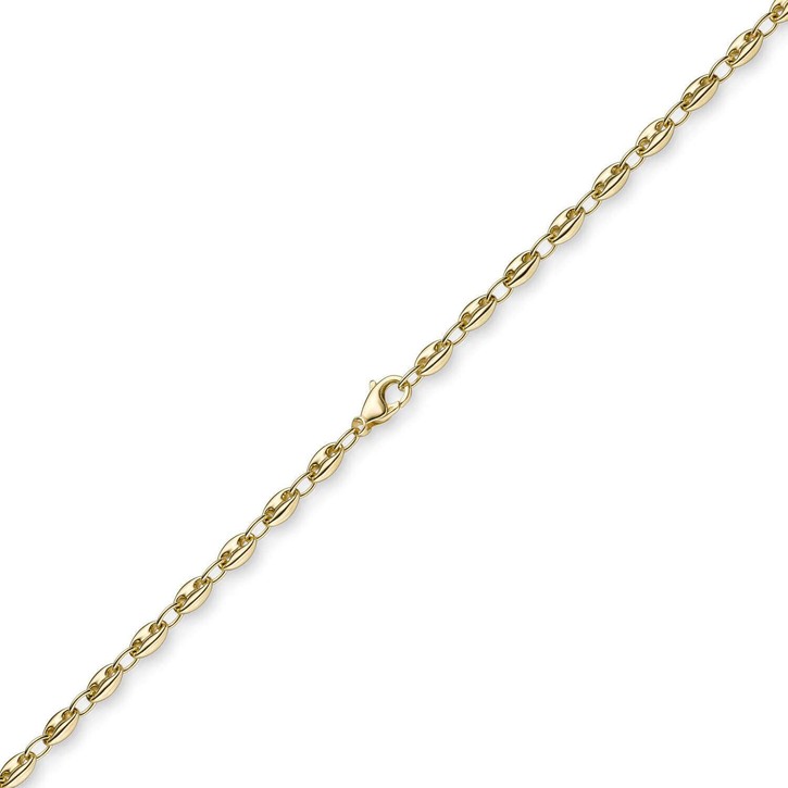 5.5mm Schiffsanker Kette aus 750 Gelbgold 70cm