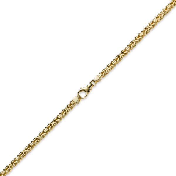 5mm Königskette aus 585 Gelbgold 65cm