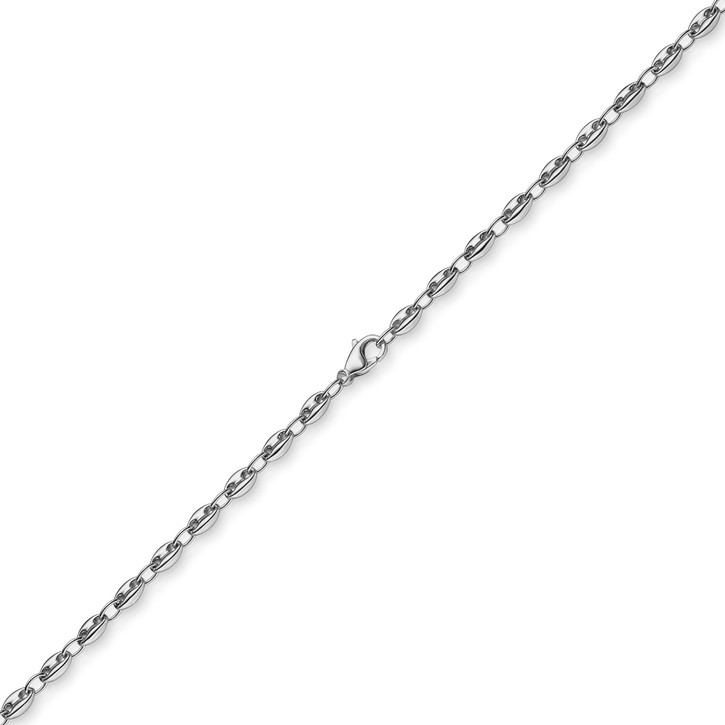5.5mm Ankerkette Schiffsanker 585 Weißgold 55cm