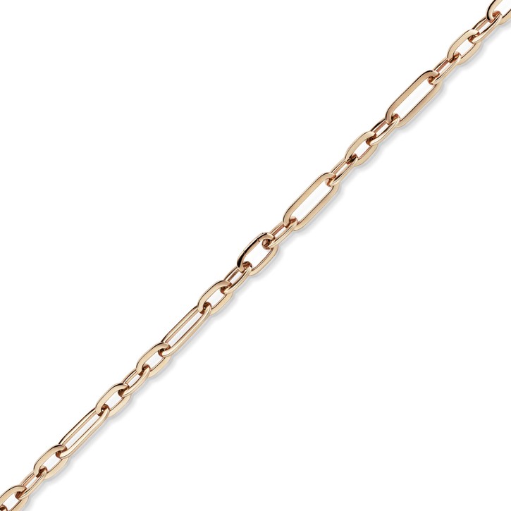 10mm Paper-Clip Kette aus 585 Rotgold 50cm