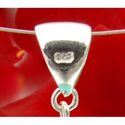 Anhänger aus Türkis-Howlith und 925 Silber