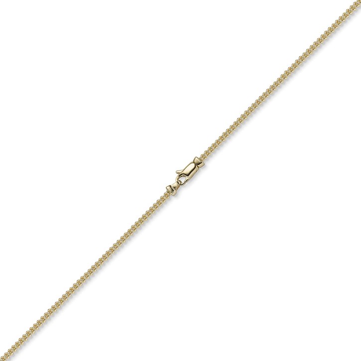 2mm Franco Kette aus 585 Gelbgold 45cm
