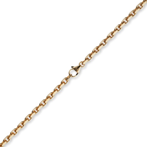 4mm Ankerkette aus 750 Rotgold 55cm