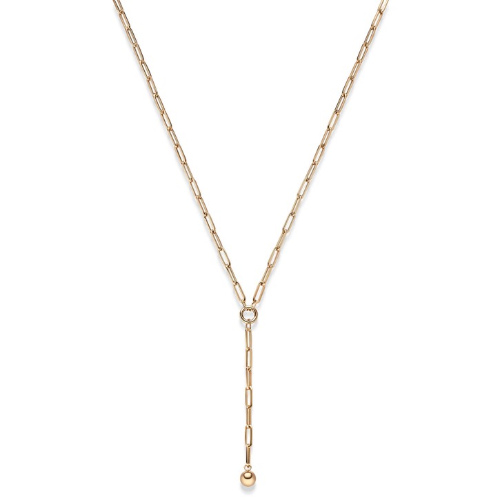 7mm Y-Kette aus 585 Rotgold 42-45cm