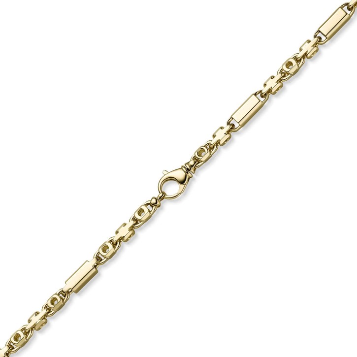 6.5mm Armband Monte Carlo aus 585 Gelbgold 22cm