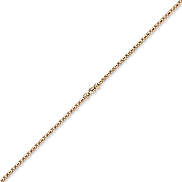 4mm Phantasiekette aus 585 Rotgold 45cm
