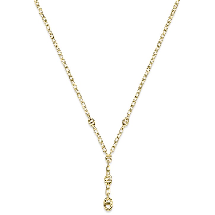 Y-Kette Phantasiekette aus 585 Gelbgold 45cm