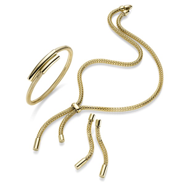 5mm Y-Kette Halskette aus 585 Gold Gelbgold 50cm