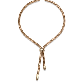 5mm Y-Kette Halskette Collier Phantasiekette aus 585 Gold Rotgold 45cm