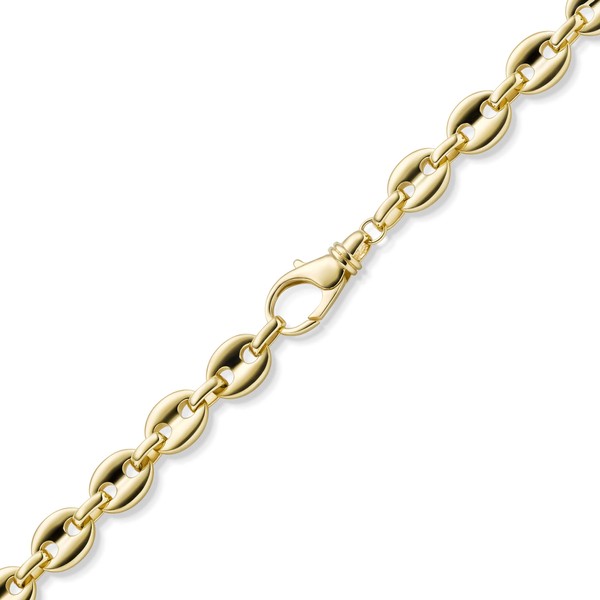 13mm Halskette Schiffsankerkette aus 585 Gelbgold 65cm