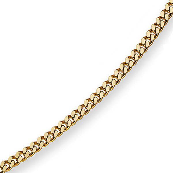 2,5mm Panzerkette 585 Gelbgold 70cm
