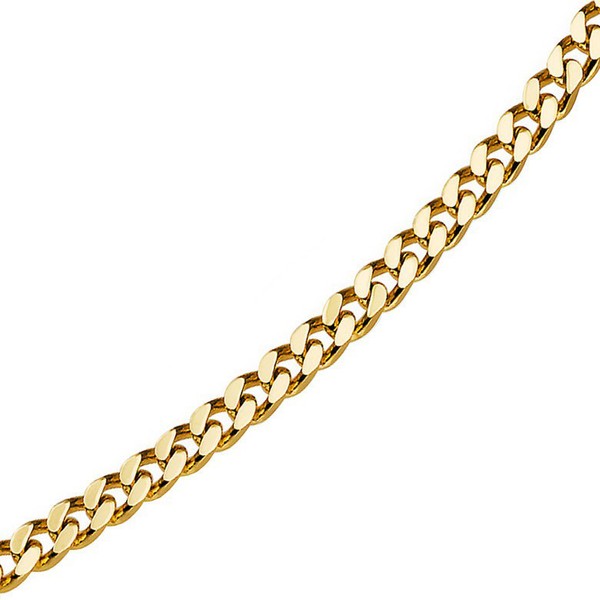 4mm Panzerkette 750 Gelbgold 70cm