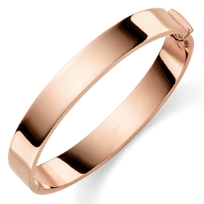 10mm Armreif 60x50mm Armschmuck 585 Gold Rotgold massiv glänzend flach schlicht 10mm Armreif 60x50mm Armschmuck 585 Gold Rotgold massiv glänzend flach schlicht