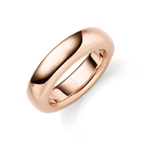Ring aus 585 Gold Rotgold Breite 6mm glänzend schlicht Fingerring Goldring Ring aus 585 Gold Rotgold Breite 6mm glänzend schlicht Fingerring Goldring