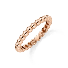 Ring Kugel Kügelchen Damenring aus 585 Gold Rotgold schlicht Breite 3mm Ring Kugel Kügelchen Damenring aus 585 Gold Rotgold schlicht Breite 3mm