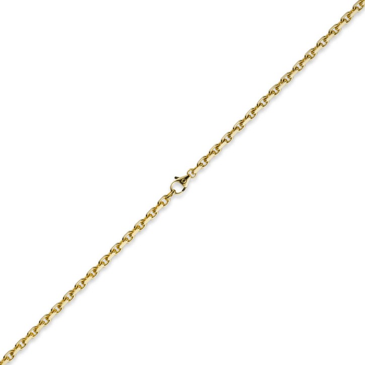 Ankerkette aus 585 Gelbgold 70cm 4mm