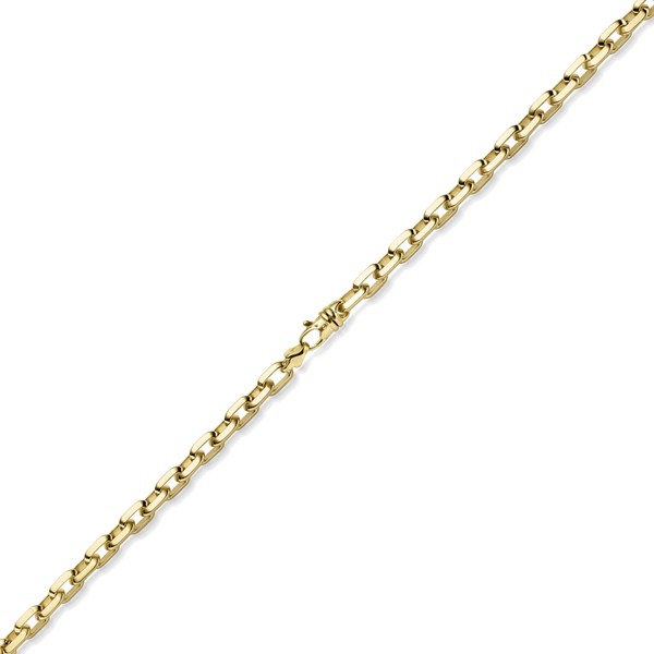 8.5mm Ankerktte aus 585 Gelbgold massiv 65cm