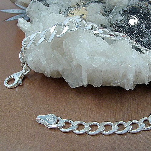 4,7mm Weitpanzerkette Collier 925 Silber 60cm