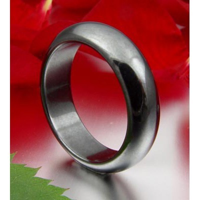 Ring aus Hämatit 6mm glatt