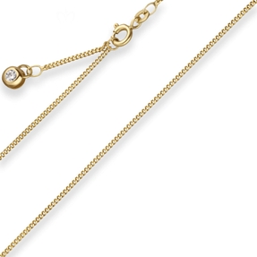 1,4mm Panzerkette Fusskette Fussschmuck aus 333 Gold Gelbgold 25cm Zirkonia 1,4mm Panzerkette Fusskette Fussschmuck aus 333 Gold Gelbgold 25cm Zirkonia
