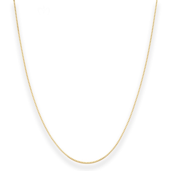 0.8mm Veneziakette aus 585 Gelbgold 60cm