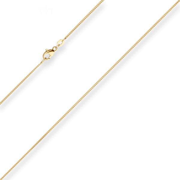 1.2mm Panzerkette aus 750 Gelbgold 50cm