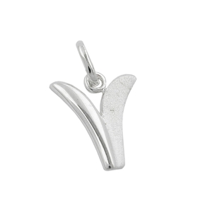 Anhänger Silberanhänger Buchstabe V aus echtem 925 Silber Unisex